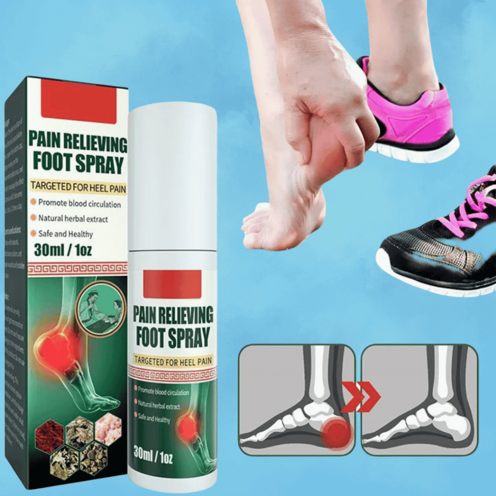 QuickRelief™ - Foot & Joint Pain Relieving Spray - (Buy 1 Get 1 Free)