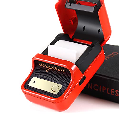 Inkless Mini Thermal Label Printer | Bluetooth Wireless Sticker & Label Maker for Home, Office, School & Small Business