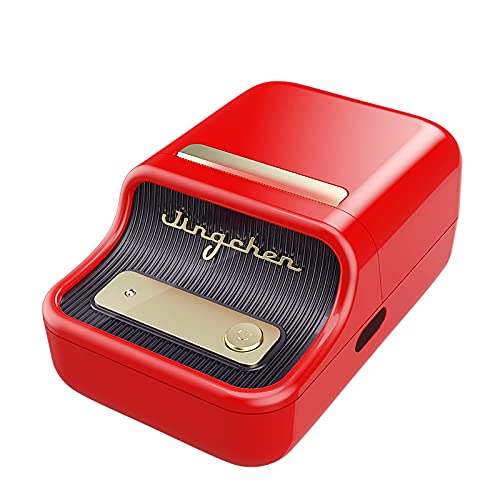 Inkless Mini Thermal Label Printer | Bluetooth Wireless Sticker & Label Maker for Home, Office, School & Small Business