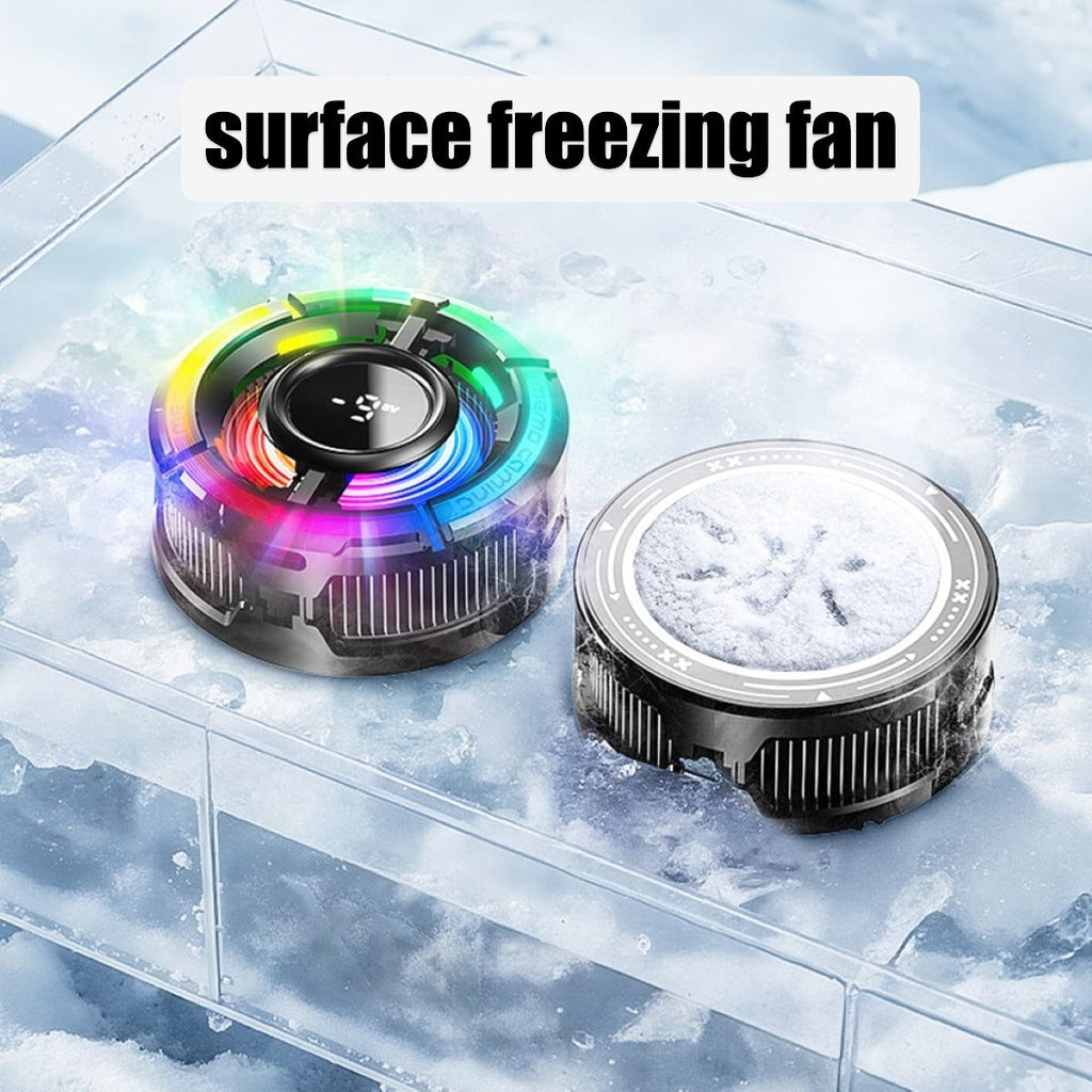 Memo CX15 IceStorm Central LED Display RGB AI Mode Cooling Fan