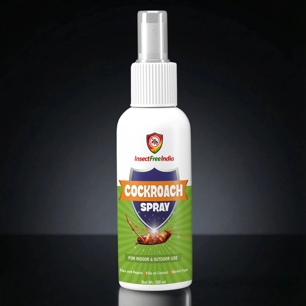 Cockroach Repellent Spray for Kitchen & Home | Herbal Non-Toxic Formula | Safe for Family | Insect Free India