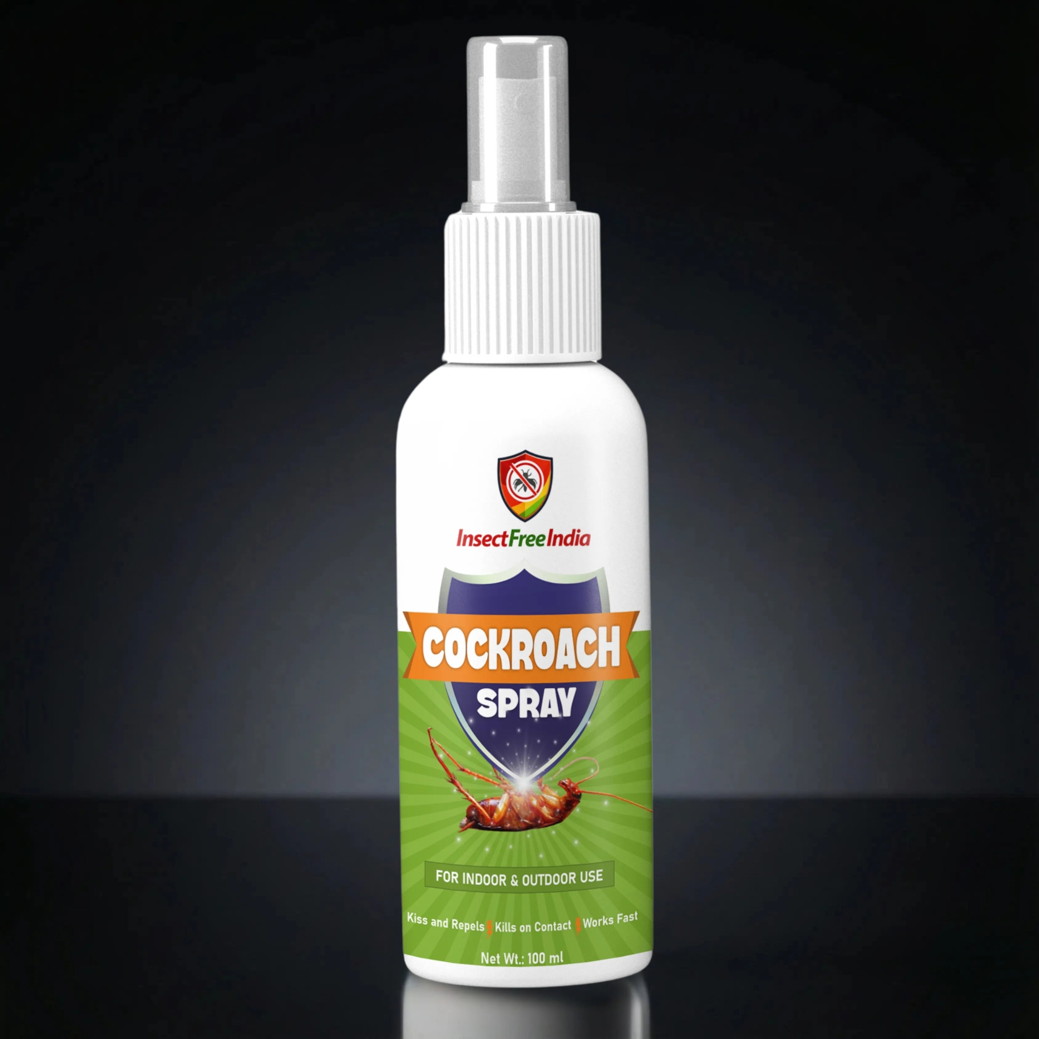 Cockroach Repellent Spray for Kitchen & Home | Herbal Non-Toxic Formula | Safe for Family | Insect Free India