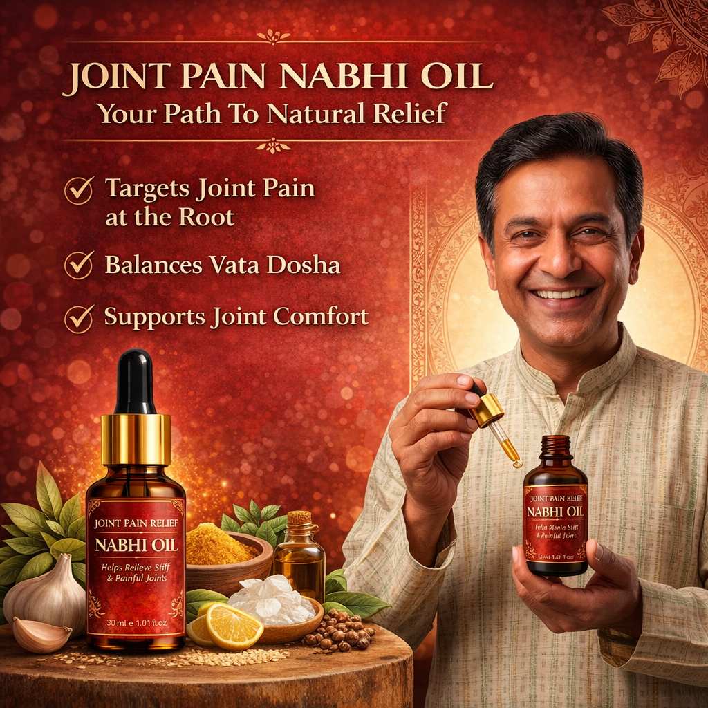 Joint Pain Relief Nabhi Oil (Knees, Back, Shoulder, Feet, Elbows)